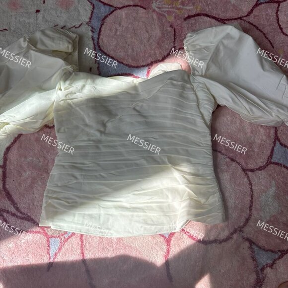 Reformation Barry Top in White - Picture 5 of 10